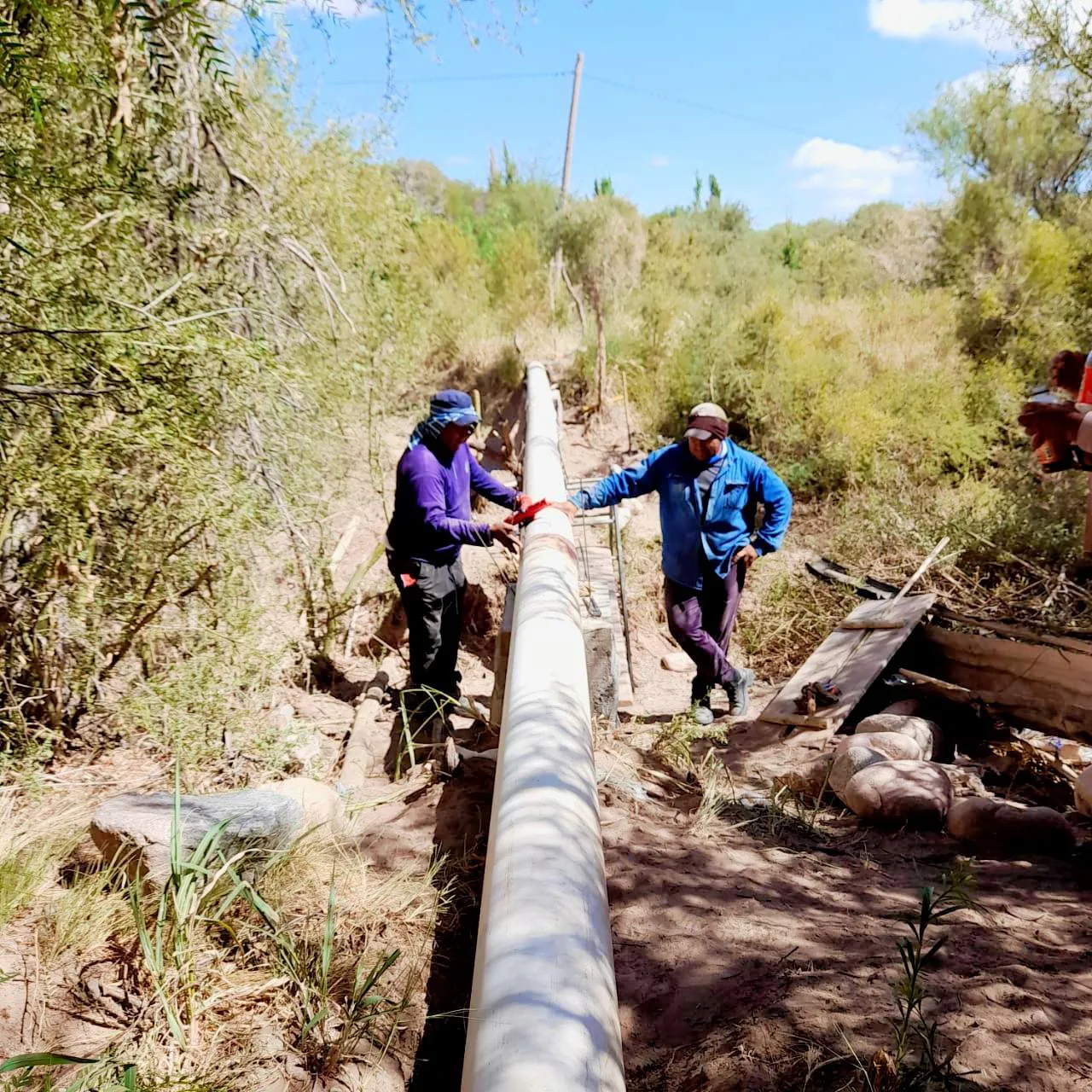 Trabajos de Agua de Riego para Saujil - 01