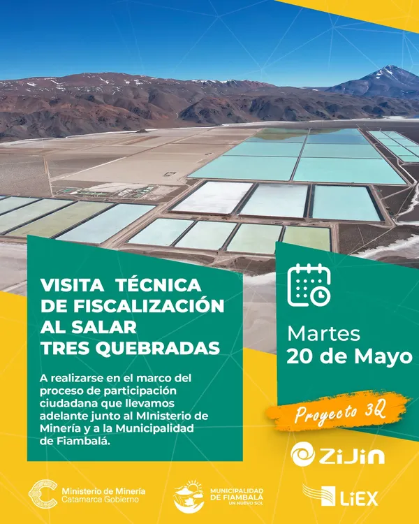 Visita Tecnica de Fiscalización al Salar Tres Quebradas - 01