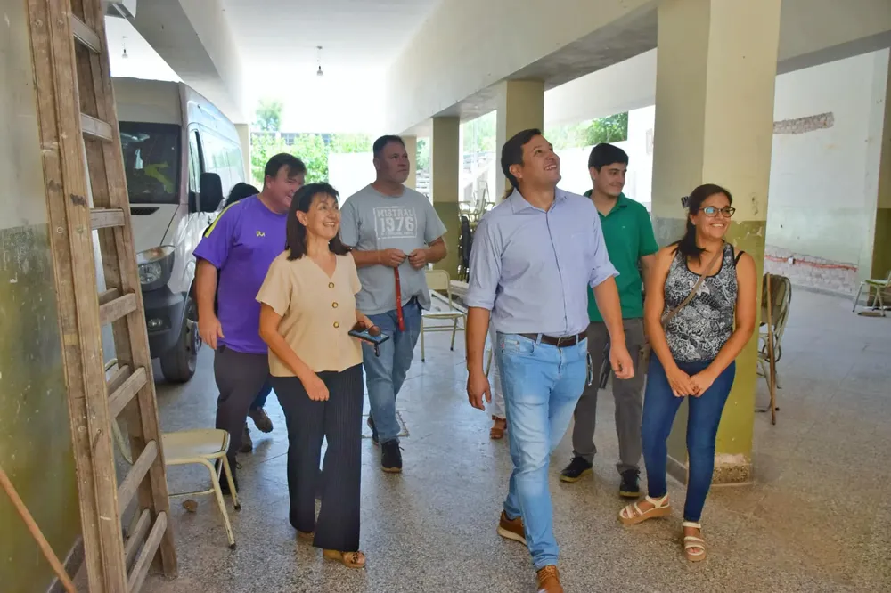 Inicio de obras de Refaccion en la EPET N° 3 - 01