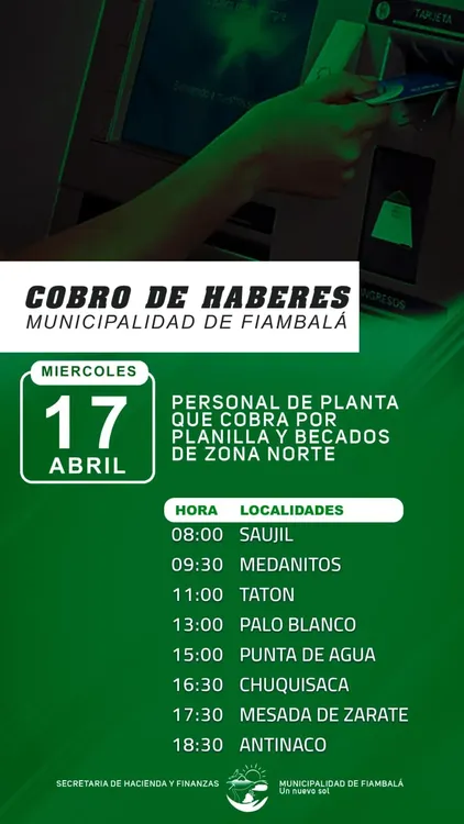 Cobro Municipales de Fiambala - 02