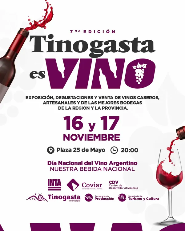 Tinogasta Es Vino - Flayer 1