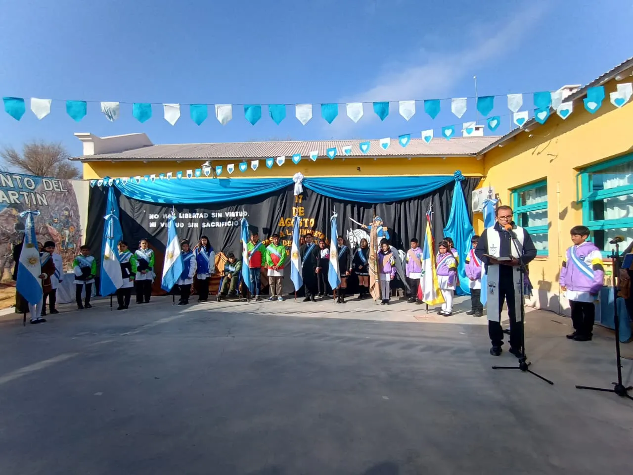 Acto 17 de agosto barrio San Pedro - (41)