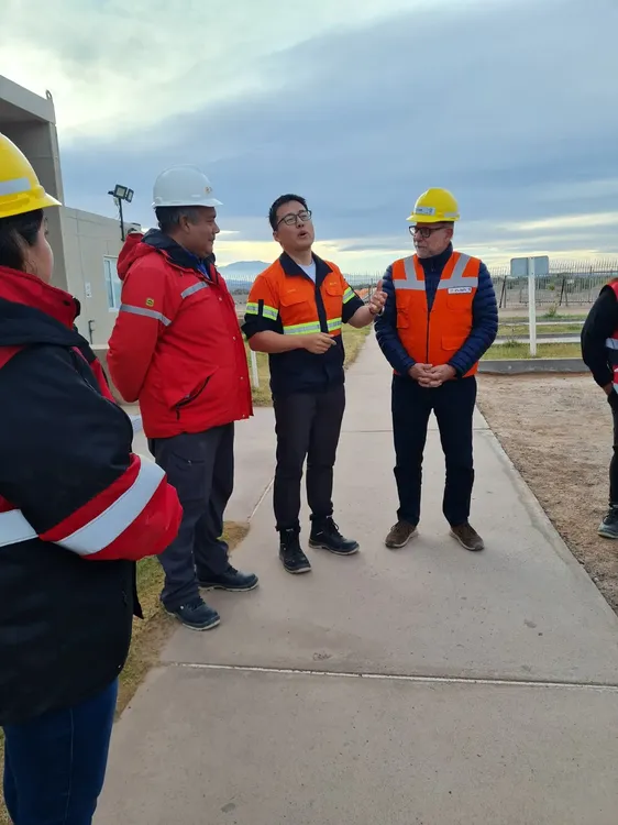 Visita de Flavio Fama a Zijin - Liex - 01