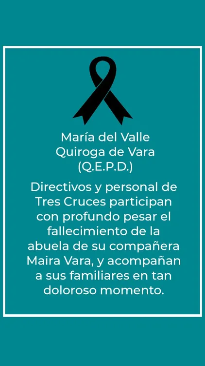 Necrologico Maria de Vara