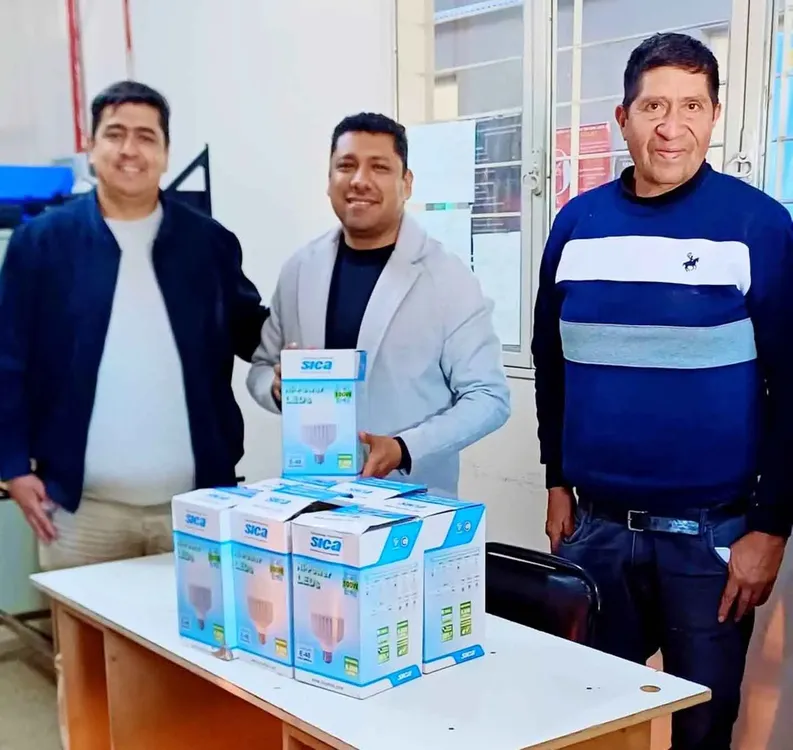 Donacion SUM Escuela Secundaria