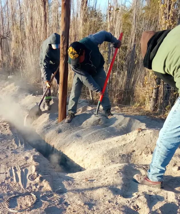 Obra de agua potable en Punta del Agua - 01