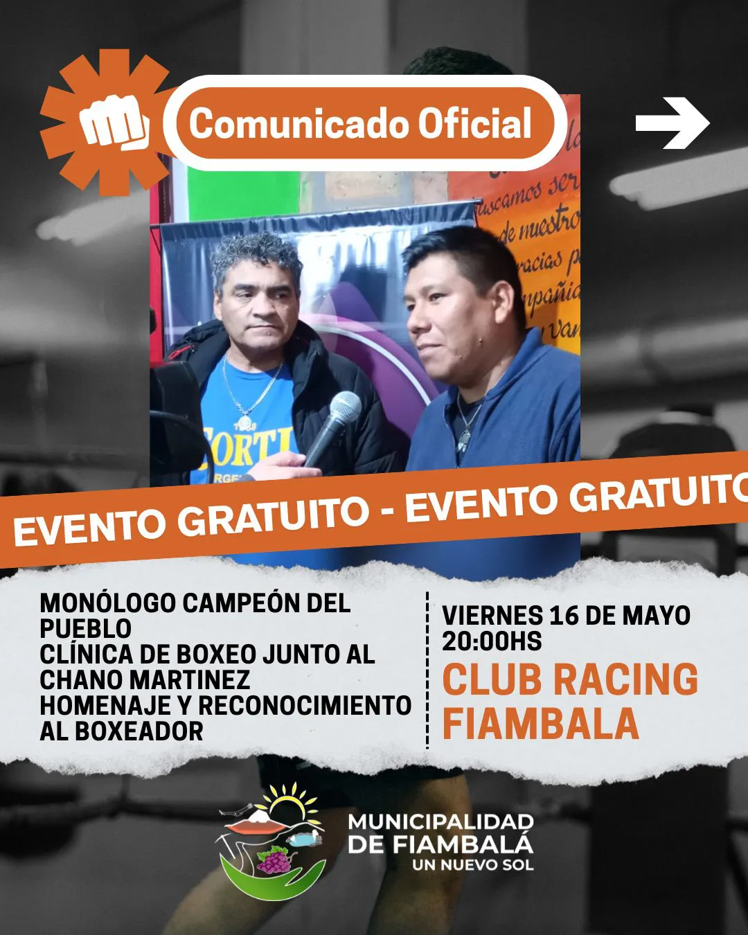 Evento con Locomotora Castro