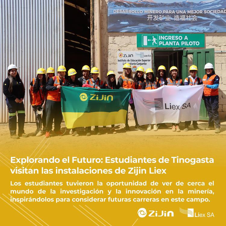 Estudiantes de Tinogasta visitan las instalaciones de Zijin Liex - 01