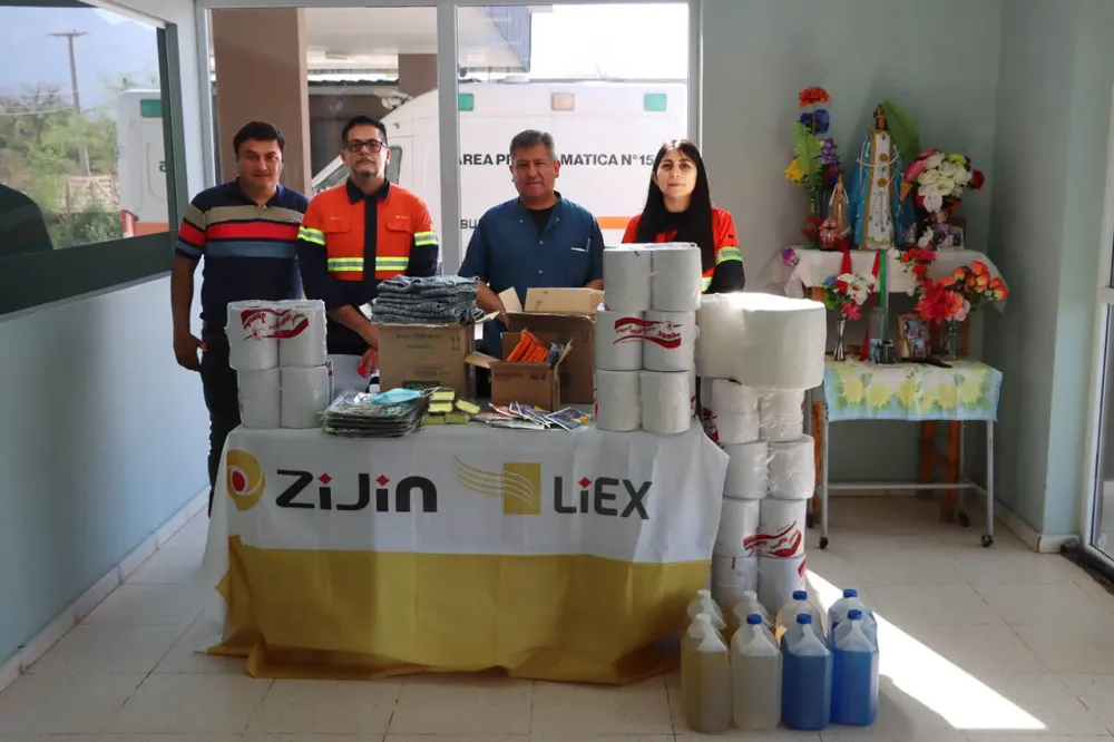 Entrega al Hospital - Zijin-Liex