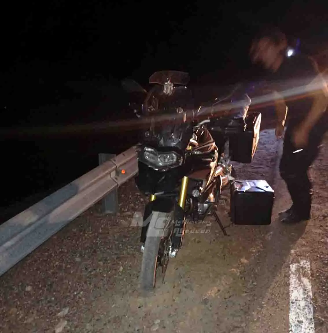 Accidente Motociclista Camino a Las Termas - 04