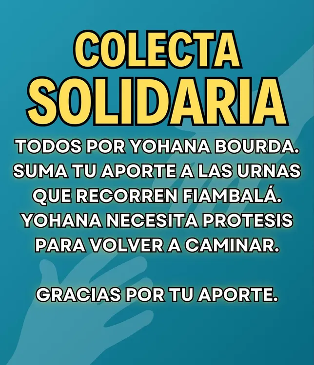 Colecta Solidaria por Yohana Bourda