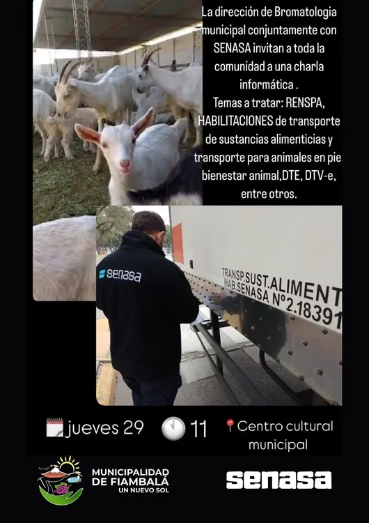 Charla para Productores