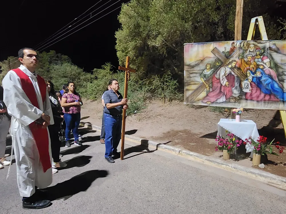 Viacrucis Viviente en Palo Blanco y Fiambala - 08