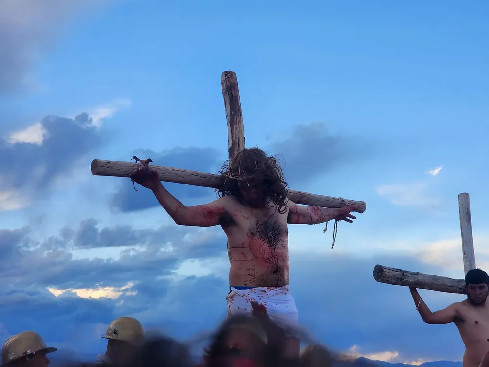 Viacrucis Viviente en Palo Blanco y Fiambala - 04