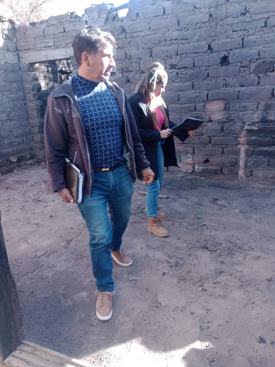 Visita Casa Incendiada Palo Blanco - 05