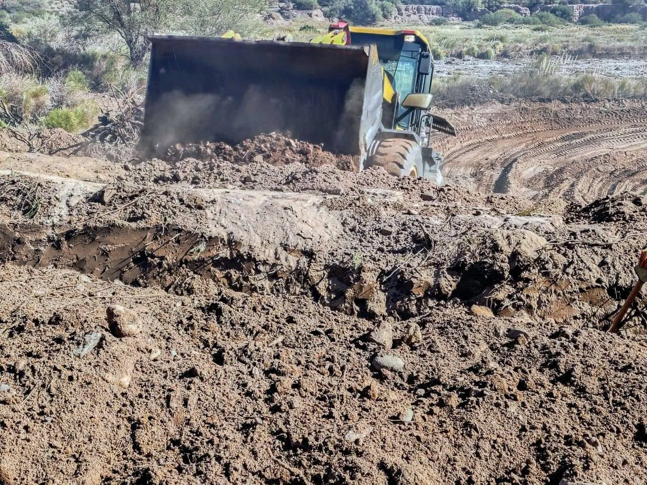 Inicio Obras de Riego Guanchin - 02