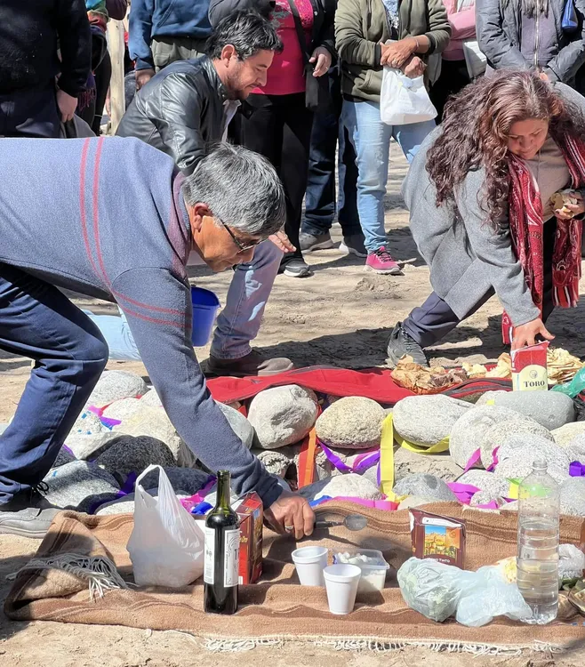 Homenaje a la Pachamama en Taton - 03