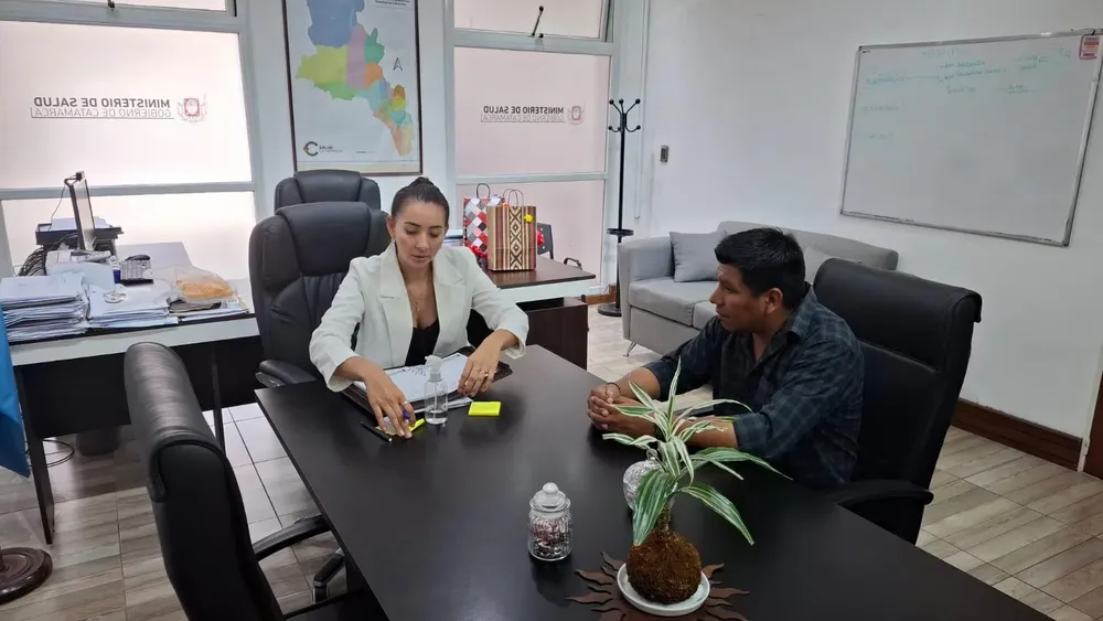 Reunion Usqueda con la Ministra de Salud