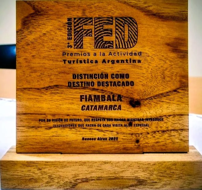 Reconocimiento a Fiambala