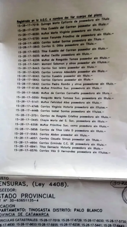 Palo Blanco - Problemas de Terrenos - 01