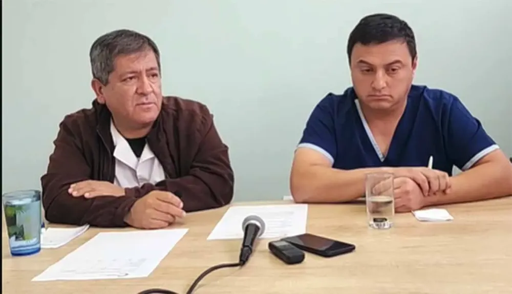 Conferencia de Prensa Hospital Fiambala