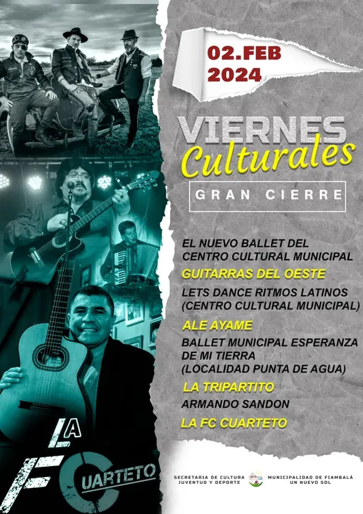 Ultimo Viernes Cultural 2024