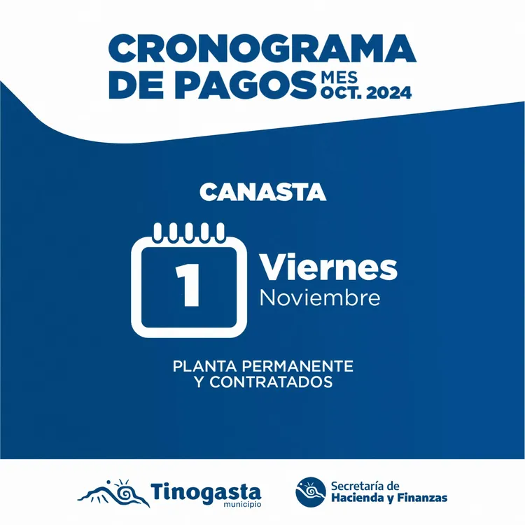 Adelanto de pagos en Tinogasta - 01