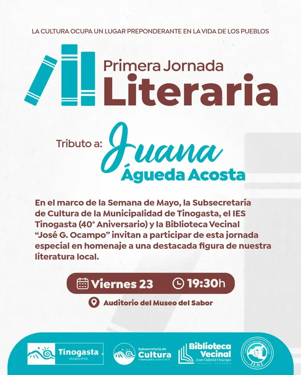 Jornada Literiaria Tinogasta