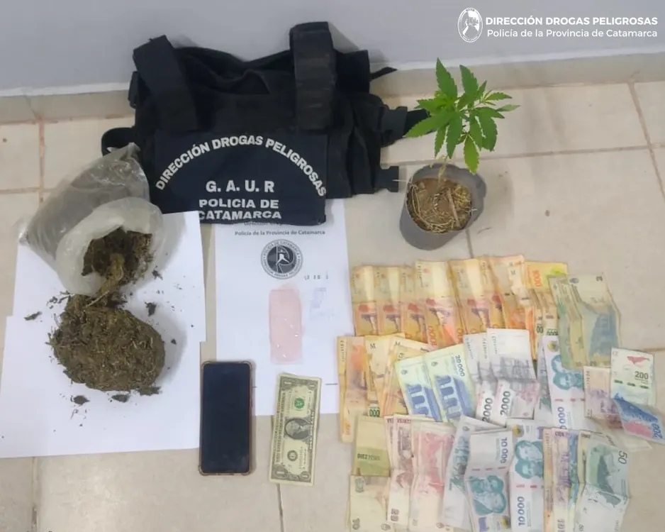 Secuestro de Droga en Tinogasta - 01