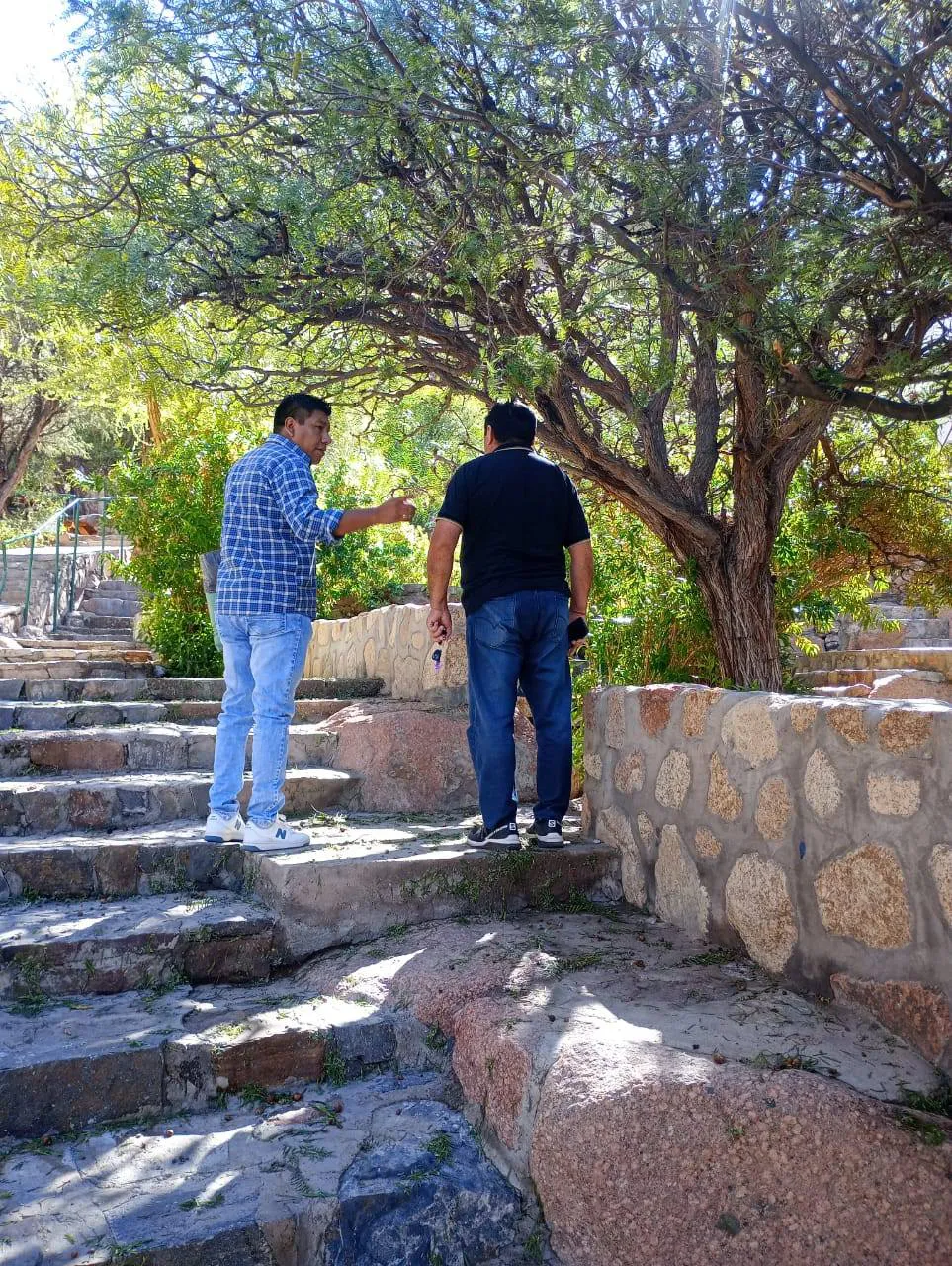 Trabajo de recuperacion en Las Termas - 01