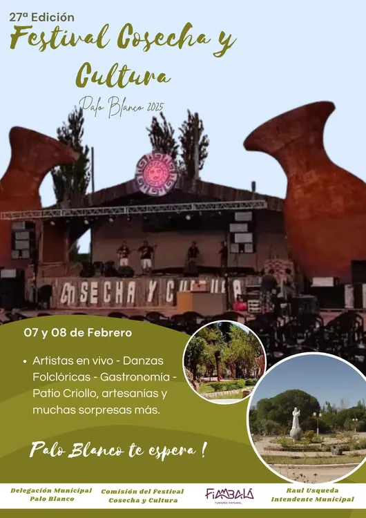 Festival Cosecha y Cultura Palo Blanco