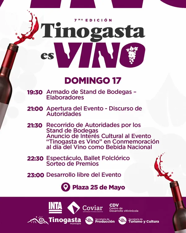 Tinogasta Es Vino - Flayer 4