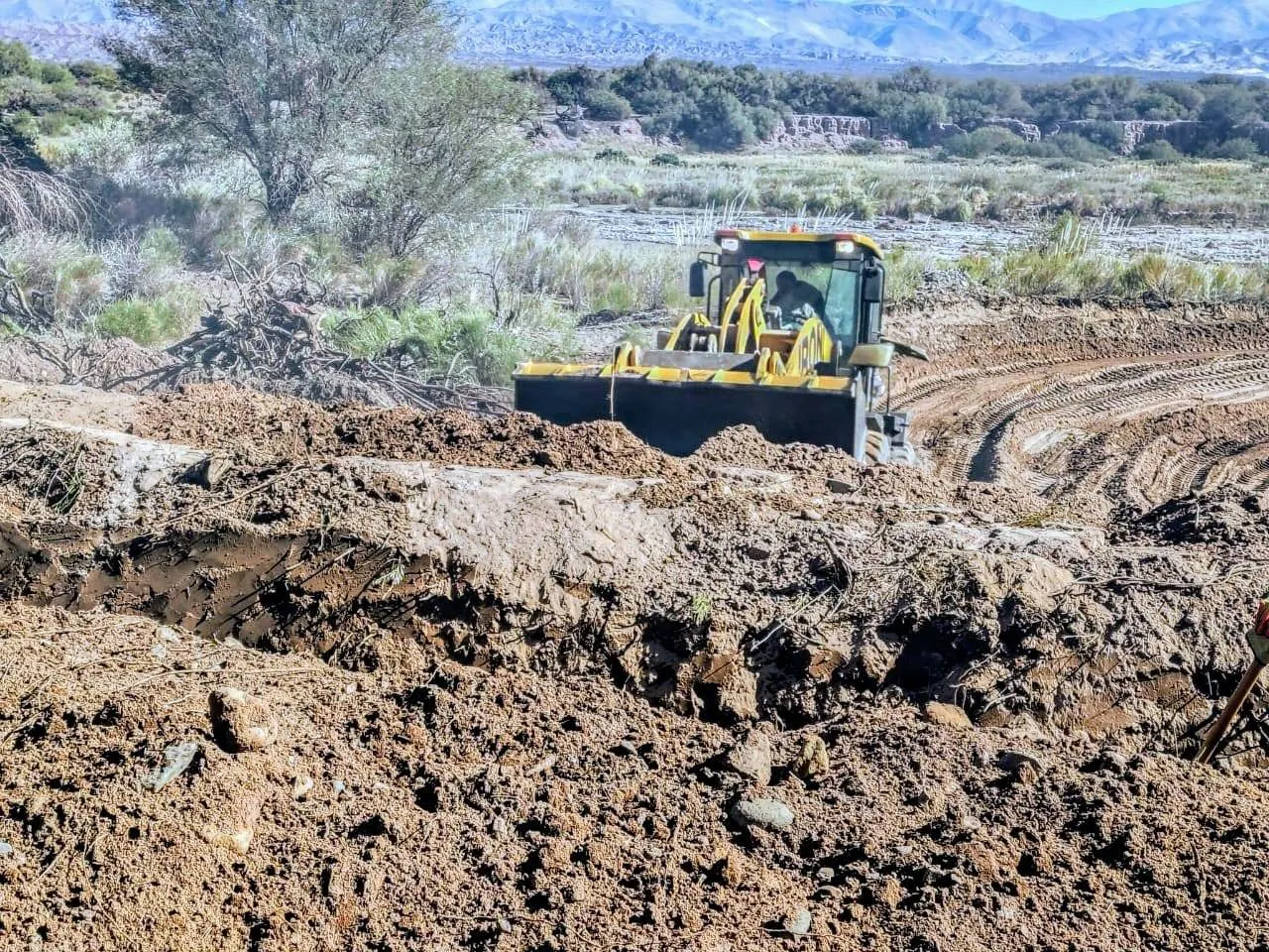 Inicio Obras de Riego Guanchin - 03