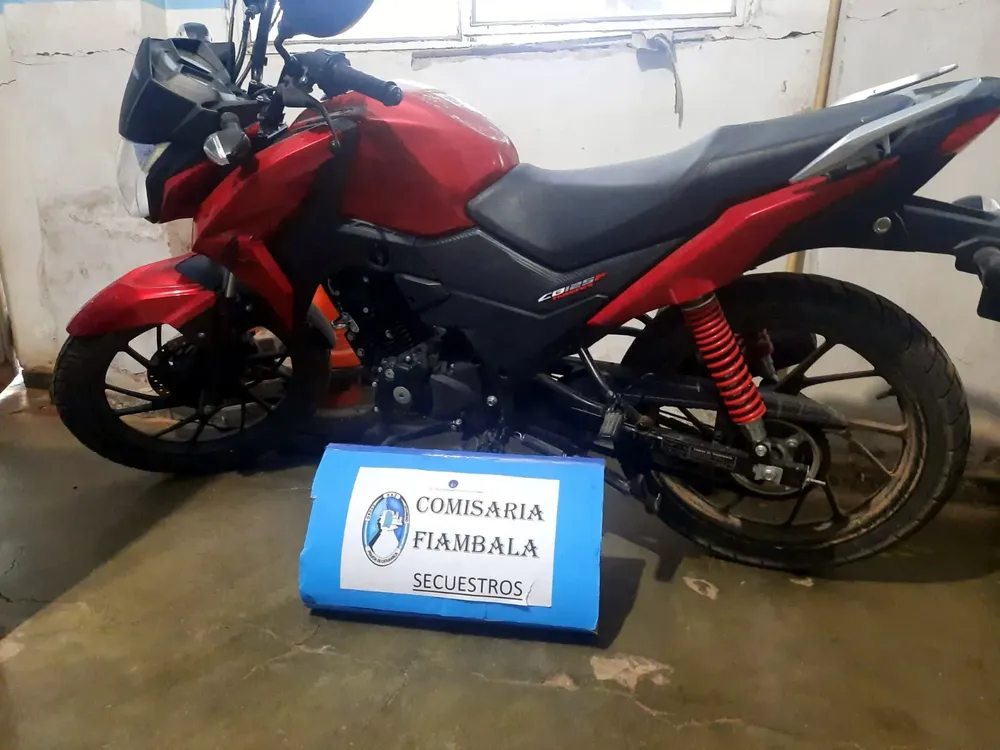 Moto recuparada