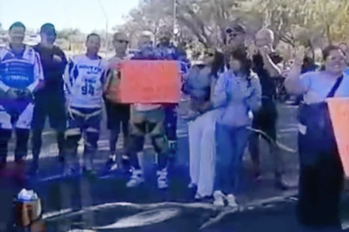 Corte de Ruta Docente Fiambala - 07