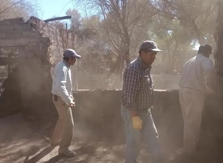 Visita Casa Incendiada Palo Blanco - 13