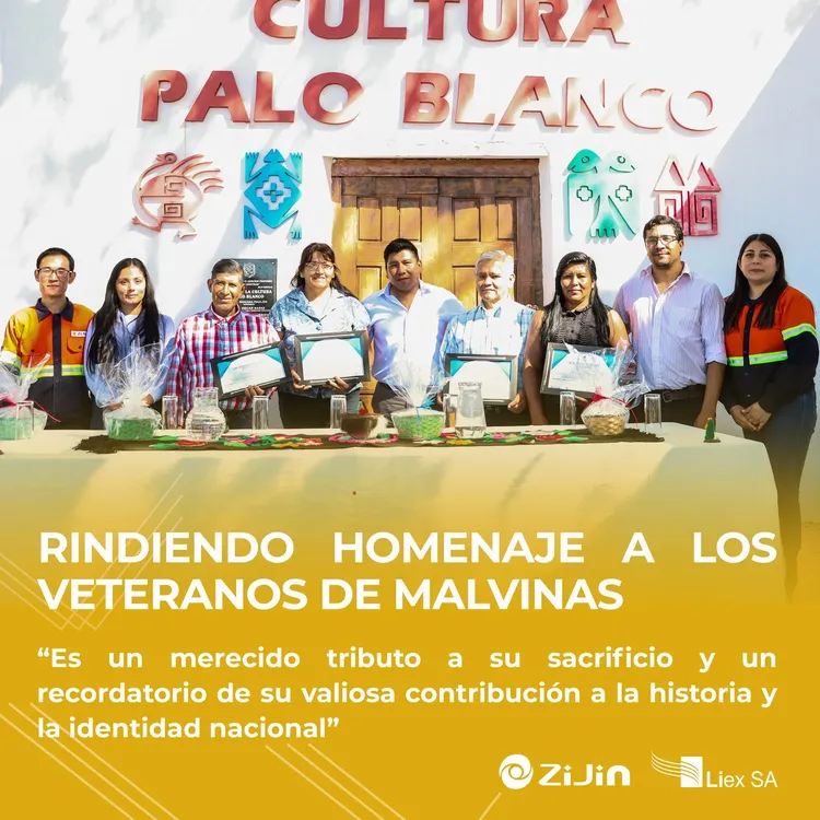 Homenaje a Veterenos de Malvinas Palo Blanco - 01