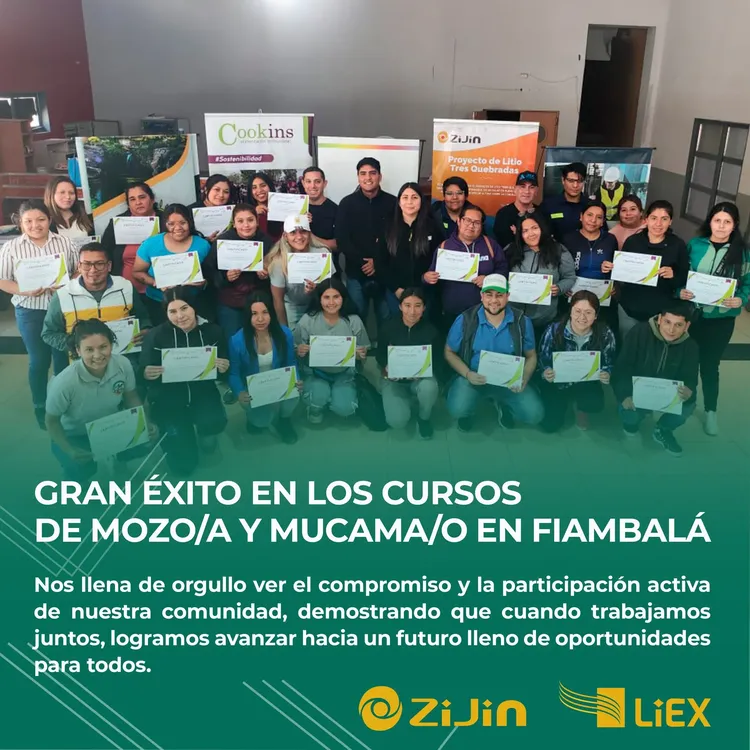Curso de Mozos y Mucamas en Fiambala - 01