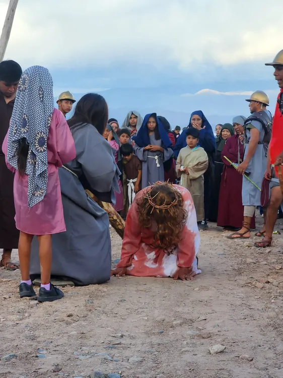 Viacrucis Viviente en Palo Blanco y Fiambala - 02