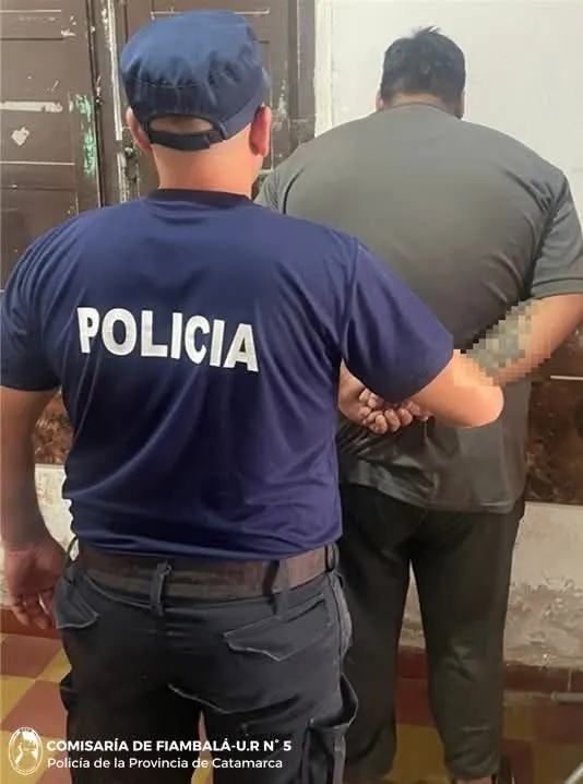 Detencion en Fiambala