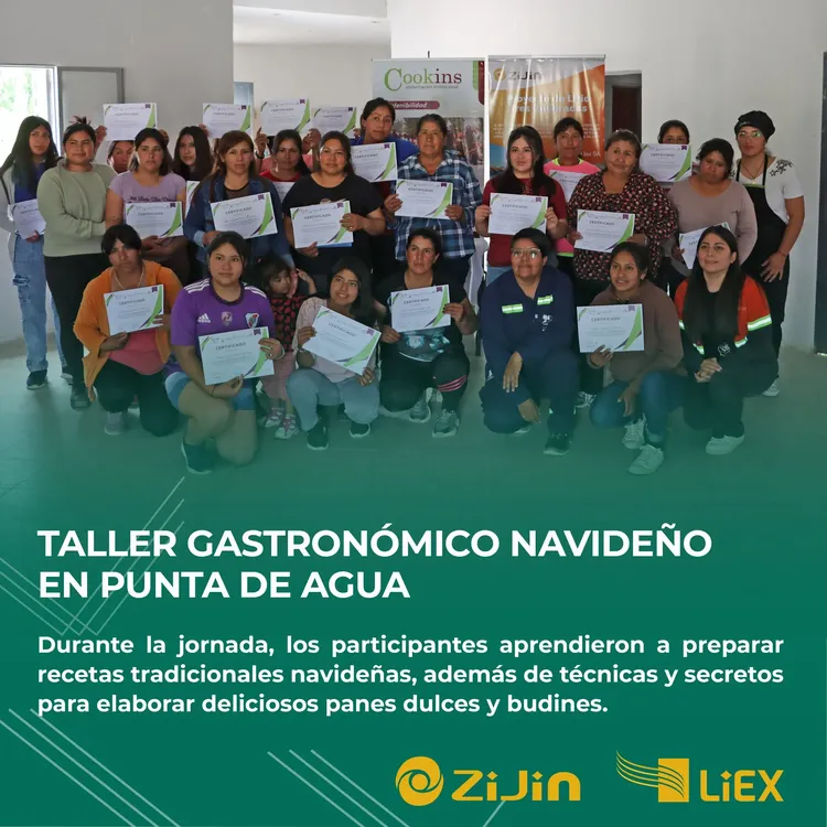 Taller de Gastronomia Navideña Punta del Agua - 01