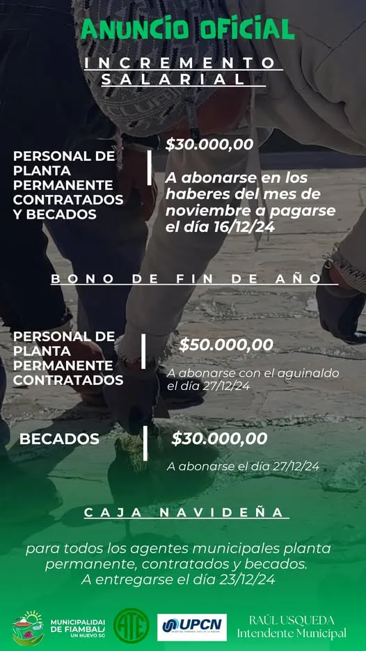 Incremento de Sueldos Municipales de Fiambala - 03