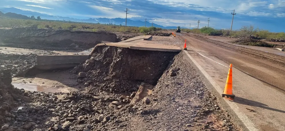 Corte Ruta 60 por lluvias - 02
