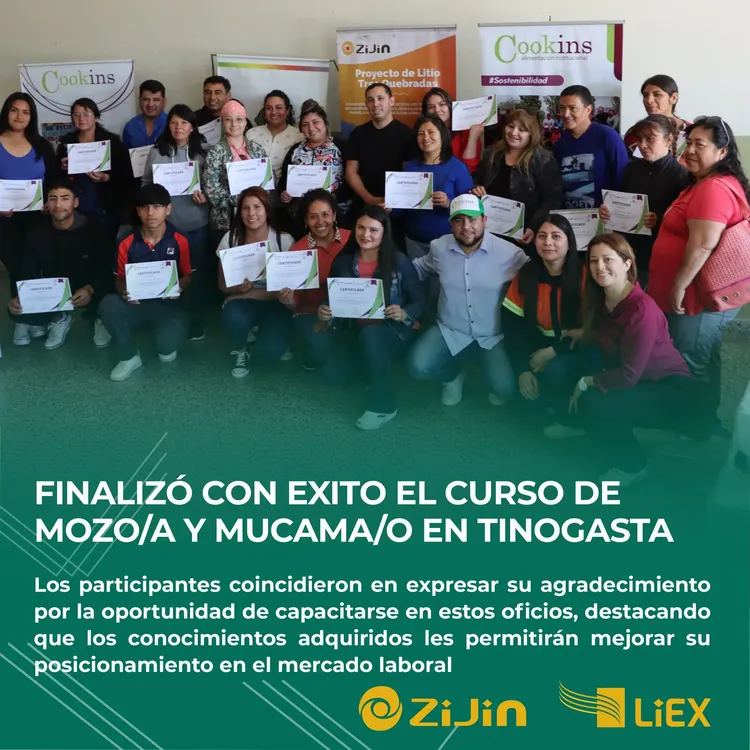 Curso de Mozos y Mucamas en Tinogasta - 01