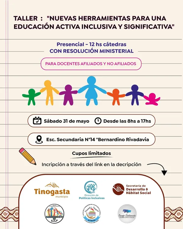 Capacitacion Docente en Tinogasta