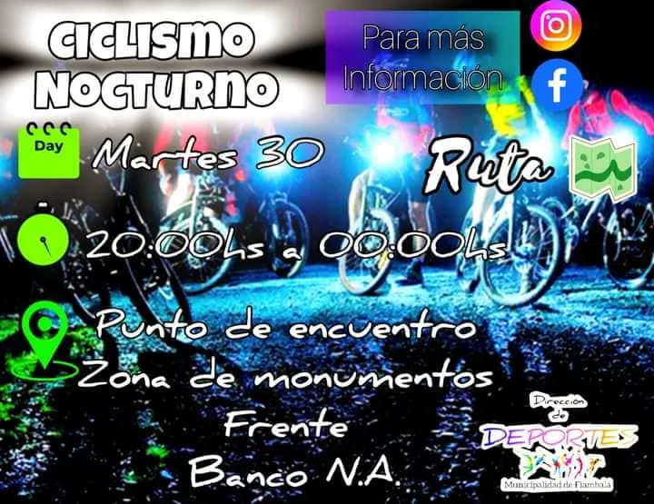 Ciclismo Nocturno - 01