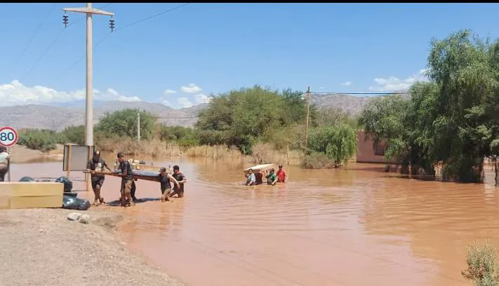 Inundacion en Fiambala - 01