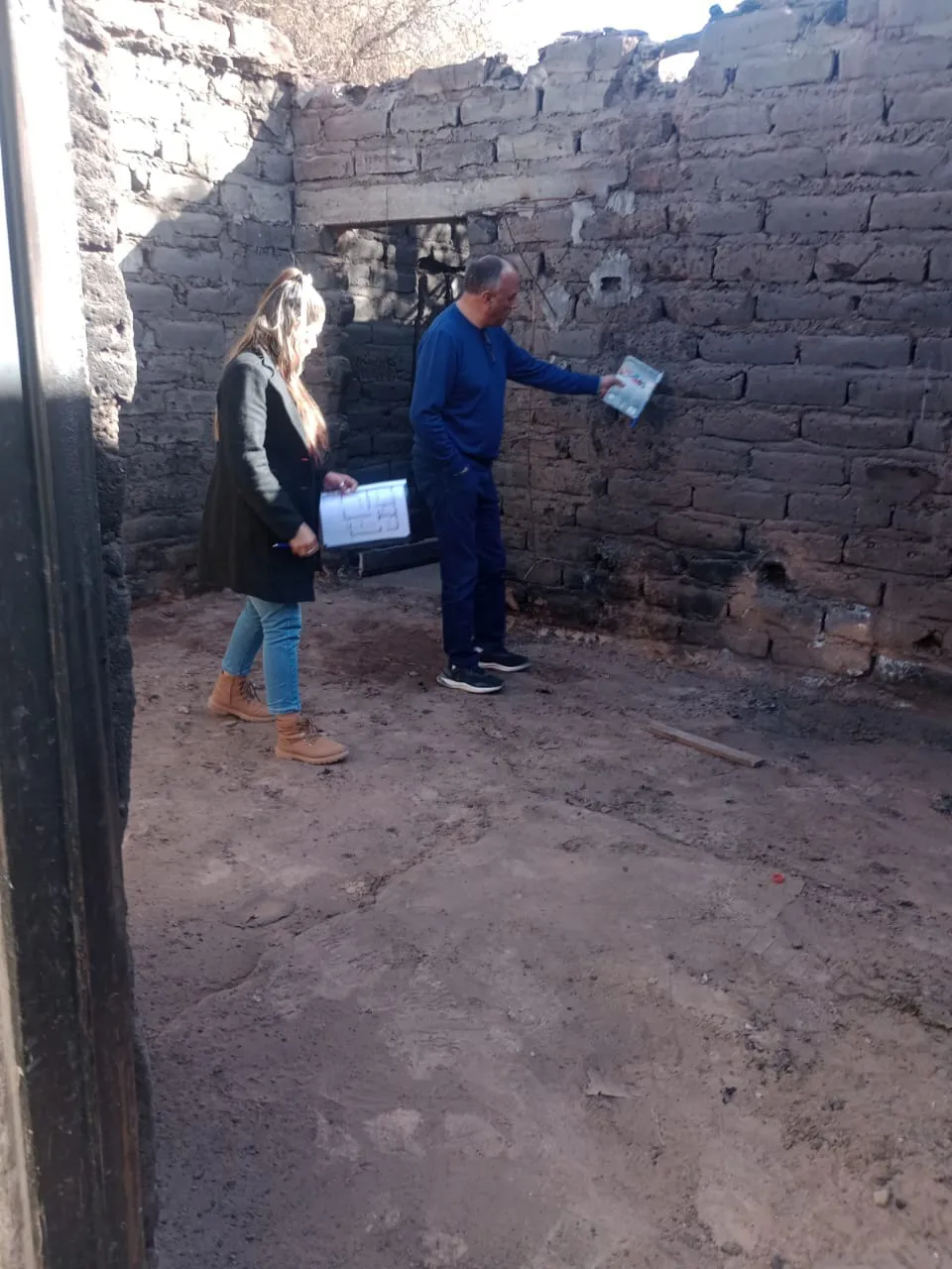 Visita Casa Incendiada Palo Blanco - 04