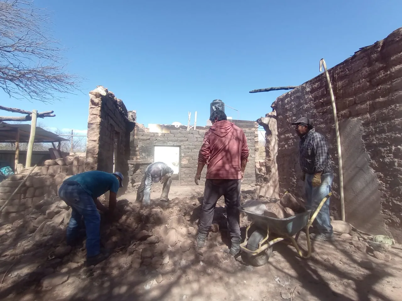 Visita Casa Incendiada Palo Blanco - 12